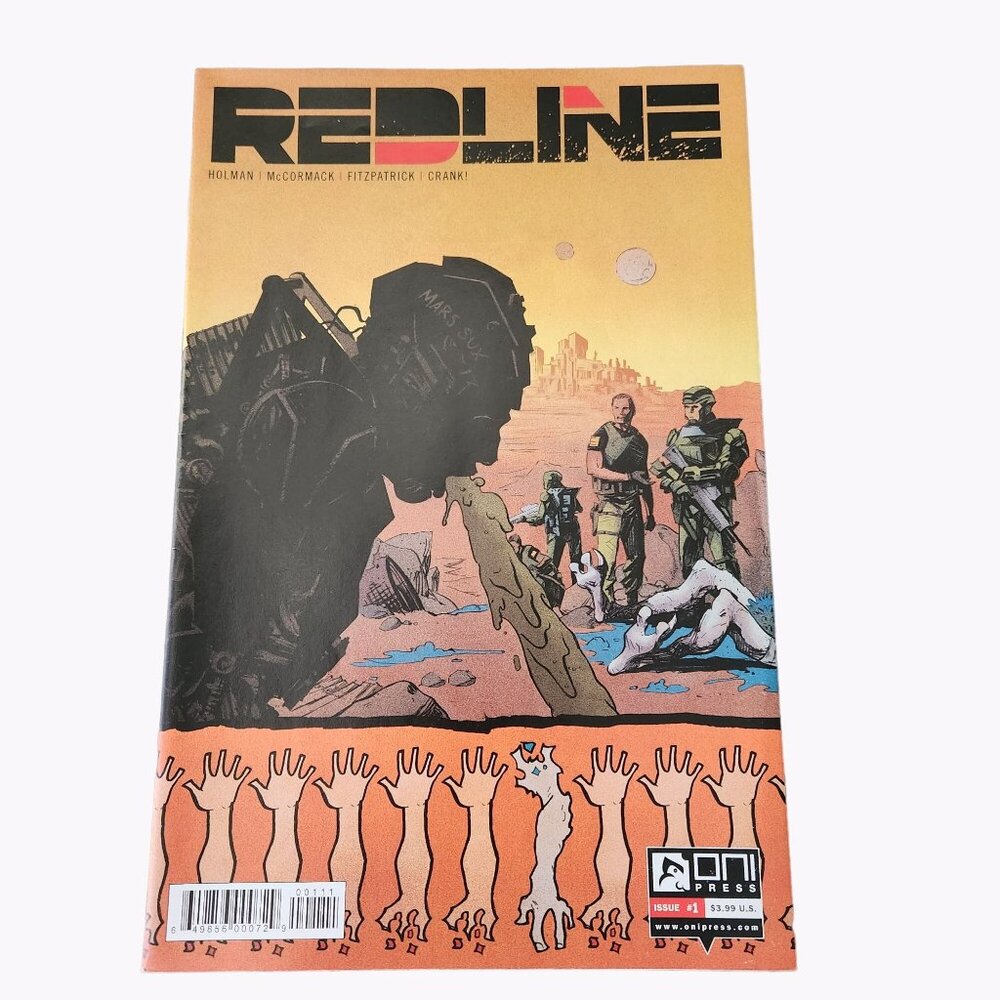 Oni Press Redline #1 2017 Comic Book Collector Bagged Boarded